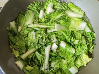 橄榄油炒小白菜步骤3