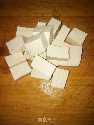 油煎碎皮豆腐步骤1