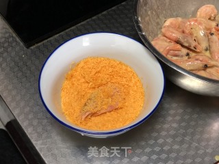 葱香脆皮虾步骤4