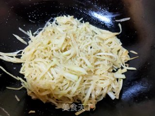 醋溜苤蓝步骤12