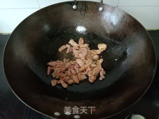 黄瓜香菇炒肉步骤6