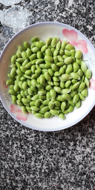 肉末豆子步骤1