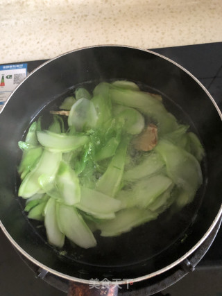 清水煮儿菜片步骤4