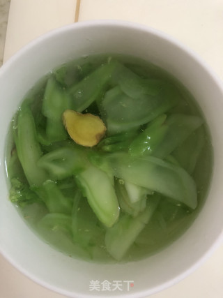 清水煮儿菜片步骤5