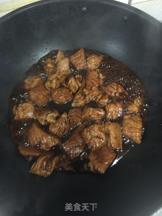 梅花肉烧鲍鱼步骤7