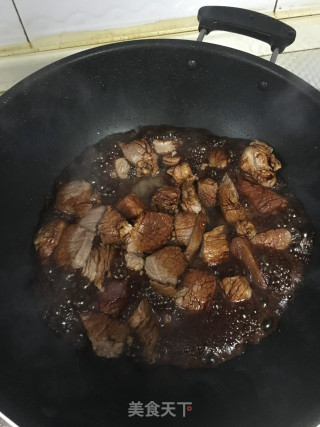 梅花肉烧鲍鱼步骤6