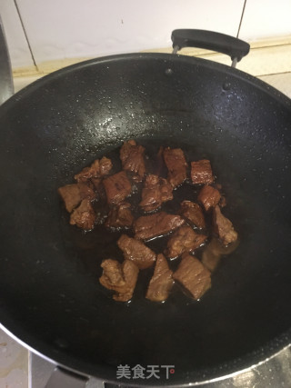 梅花肉烧鲍鱼步骤9