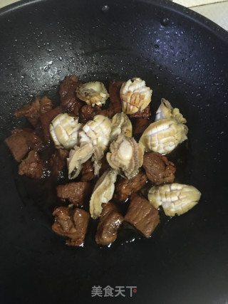 梅花肉烧鲍鱼步骤10