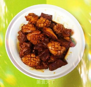 梅花肉烧鲍鱼步骤12