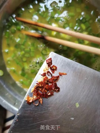 蒜苔煎蛋步骤6