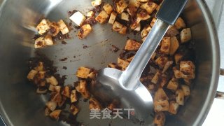 干煸虾蓉毛豆步骤2