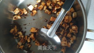 干煸虾蓉毛豆步骤3