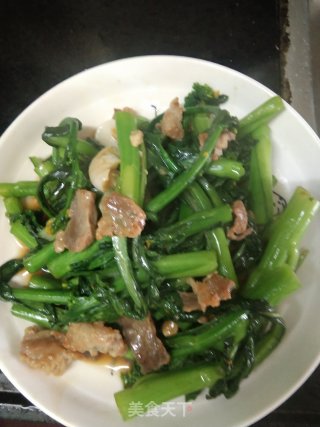 煮油爆炒甜菜心❤️步骤6