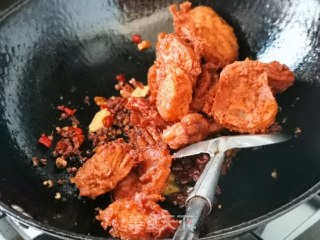 干煸藕夹步骤3