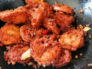 干煸藕夹步骤4