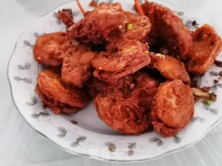 干煸藕夹步骤8