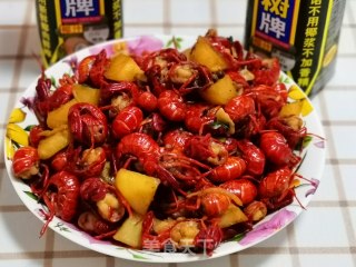 土豆烧虾球步骤13