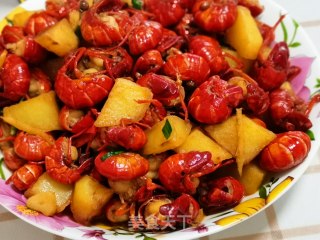 土豆烧虾球步骤14