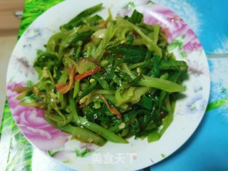 青椒炒窝笋步骤9