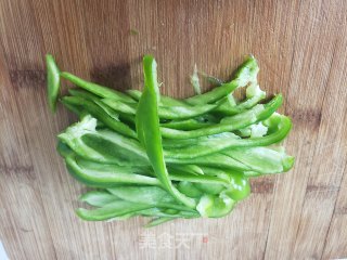 包菜柿椒炒粉条步骤2
