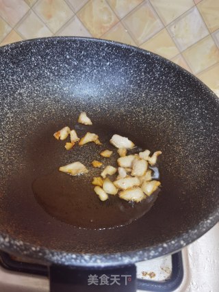 猪油渣炒芥兰花步骤7