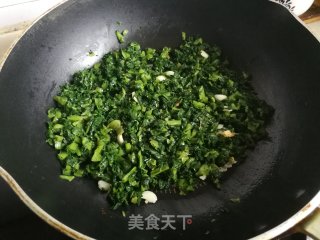 蒜香苦麻菜步骤4