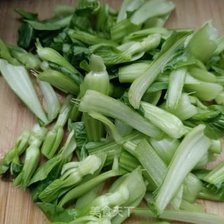 香辣鸡毛菜步骤2