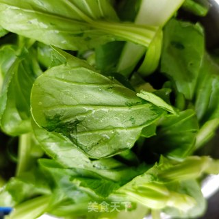 香辣鸡毛菜步骤1