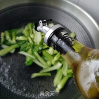 香辣鸡毛菜步骤5