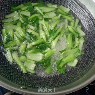 香辣鸡毛菜步骤6