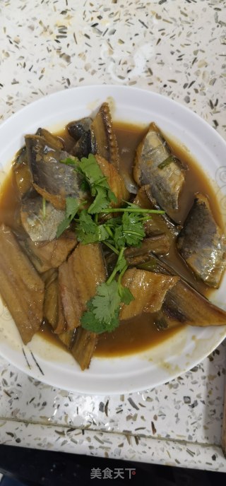 烧鱼干步骤8
