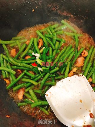 黄豆酱豆角炒猪肉步骤9