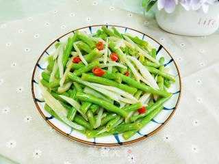 泡姜炒豆角 步骤10