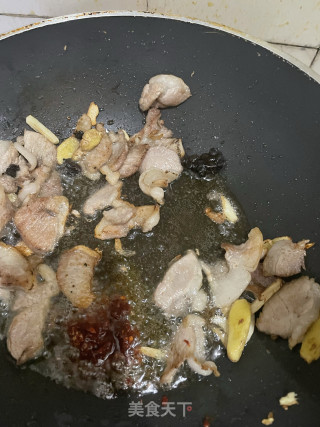 四川尖椒火锅肉步骤6