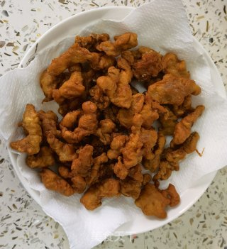 家常炸酥肉步骤5