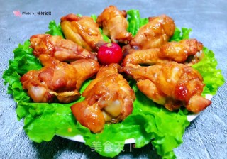 奥尔良烤鸡腿根#萌系美食#步骤10