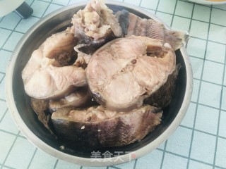 野生鲶鱼炖茄子步骤4