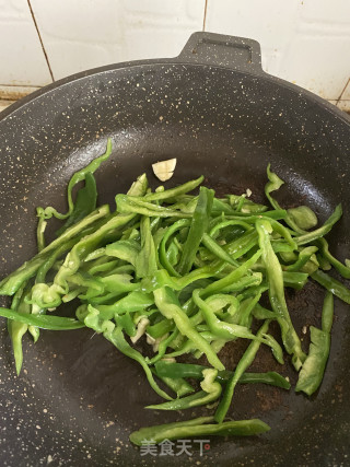 千张肉丝步骤3