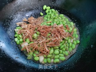 毛豆炒牛百叶步骤3