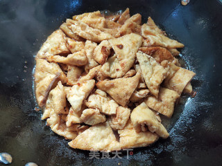 酱香三角豆腐步骤9