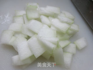 虾味球煮冬瓜步骤3