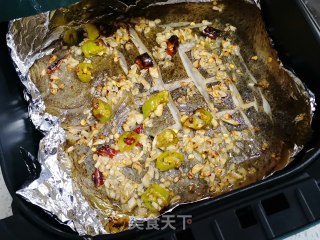 空气炸锅烤多宝鱼步骤5