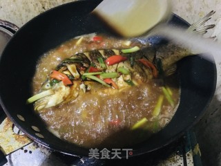家常酱烧鲤鱼步骤8