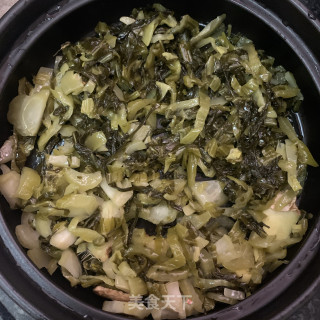 酸菜黄豆排骨煲步骤12