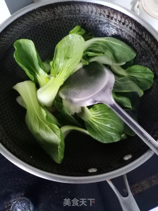 蒜蓉上海青步骤4