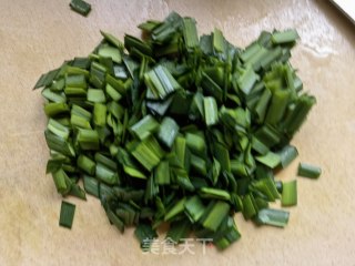 韭菜水烘鸡蛋步骤4