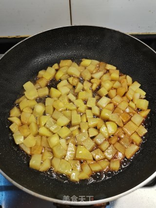 蒜苔炒土豆步骤4