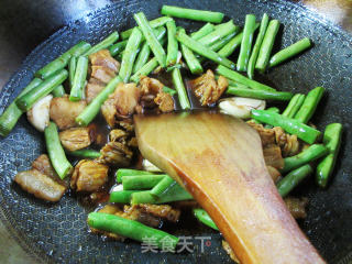 五花肉四季豆炖豆腐步骤5