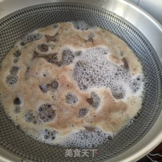蒜末猪血步骤3