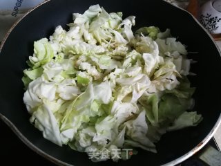 番茄炒包心菜步骤5